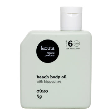 Laouta Bronze Fig Beach Λάδι Μαυρίσματος Σώματος SPF6 100ml