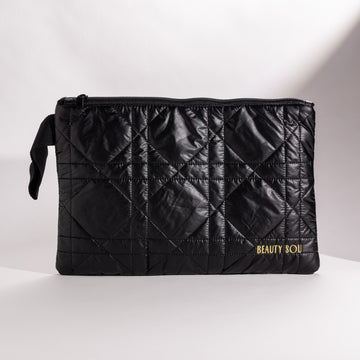 Beauty Sou Black Capitone Necessaire