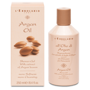 L' Erbolario Al Olio di Argan Bagnoschiuma Αφρόλουτρο σε Gel για Ξηρό Δέρμα 250ml