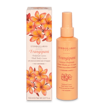 L' Erbolario Frangipani Ενυδατική Λεπτόρευστη Κρέμα Σώματος 150ml