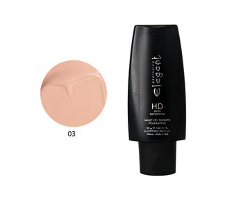 NOTRANSFER03 - FOUNDATION LIQUID COVER & WATERPROOF MAKE UP 30ML ELEGANT