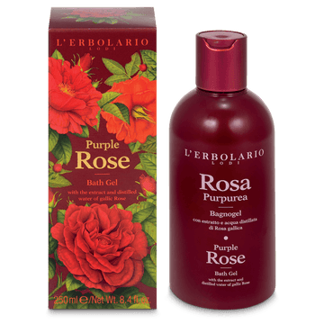 L' Erbolario Rosa Purpurea Bagnogel Αφρόλουτρο σε Gel 250ml