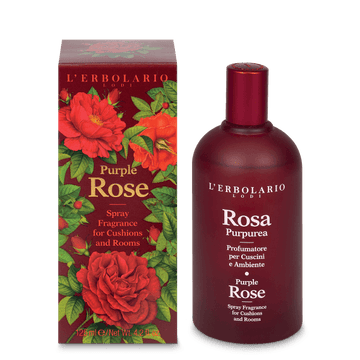 L' Erbolario Purple Rose Spray Fragrance for Cushions and Rooms, Αρωματικό Χώρου 125ml