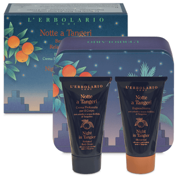 L' Erbolario Notte A Tangeri Beauty Box Shower Gel 75ml + Body Cream 75ml