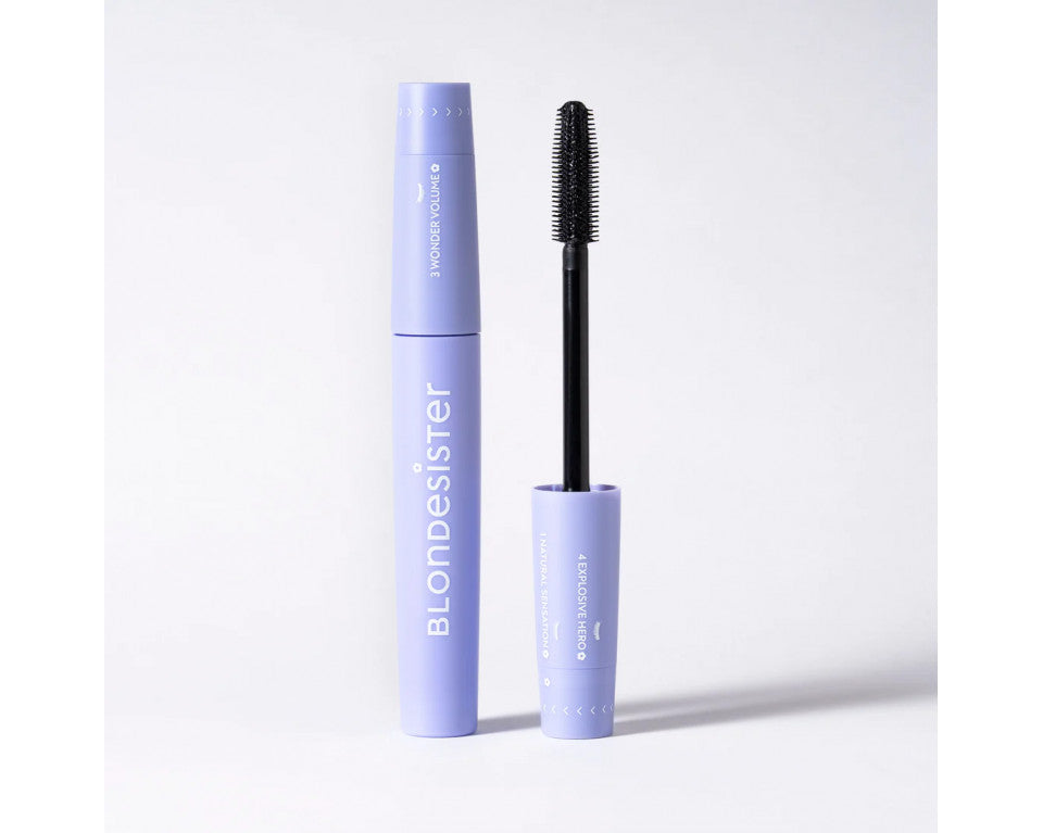 MASCARA 4 IN 1 - CLICK & TURN ULTRA BLACK 12ML BLONDE SISTER