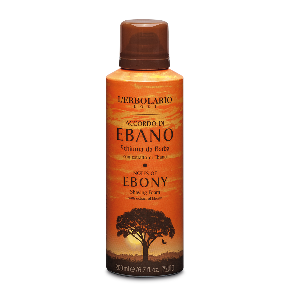 L' Erbolario Αφρός Ξυρίσματος Accordo di Ebano 200 ml