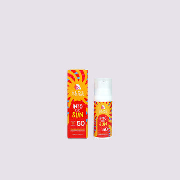 Aloe+ Colors Into The Sun Αντηλιακή Κρέμα Προσώπου SPF50 50ml