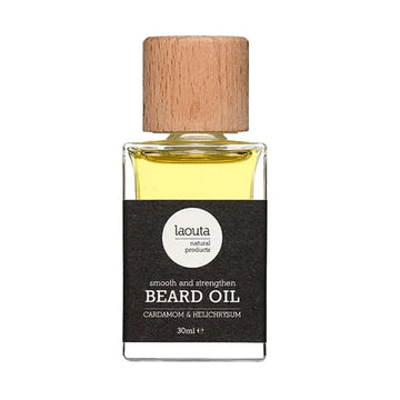Laouta Natural Products Beard Oil Λάδι Eνδυνάμωσης & Θρέψης για Γένια 30ml
