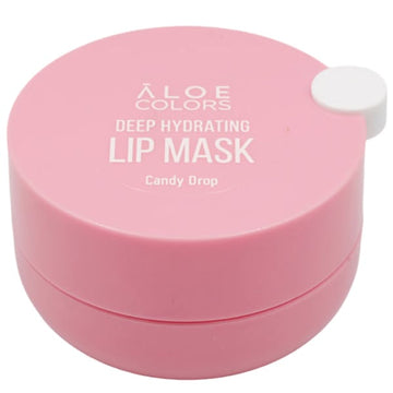 Aloe Colors Candy Drop Hydrating Lip Mask Μάσκα Χειλιών με Γεύση Βανίλια & Καρύδα 10ml