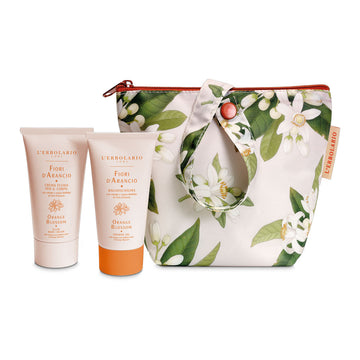 L' Erbolario Fiori d' Arancio Shower Gel Αφρόλουτρο 75ml & Fluid Body Cream Ενυδατική Κρέμα Σώματος 75ml