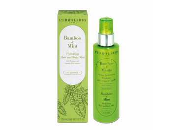 L 'Erbolario Bamboo & Mint Hydrating Hair and Body Mist 150ml