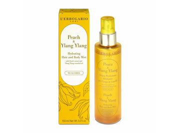L’Erbolario Peach & Ylang Ylang Hydrating Hair & Body Mist 150ml