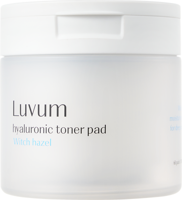 LUVUM Witch Hazel Hyaluronic Toner Pad 60Pads
