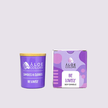 Aloe+ Colors Scented Soy Candle Be Lovely 150 gr
