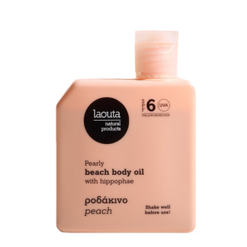 Laouta Bronze Peach Λάδι Μαυρίσματος Σώματος SPF6 100ml