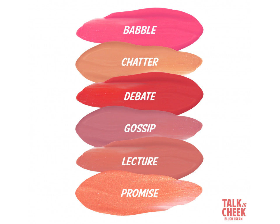 LECTURE 114 TALK IS CHEEK BLUSH CREAM 4ML THEBALM