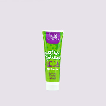 Aloe+ Colors So Fresh! So Clean! Triple Exfoliating Κρεμώδης Μάσκα Προσώπου για Καθαρισμό με Άργιλο 60ml