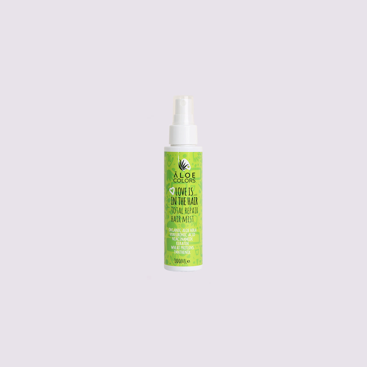 Aloe+ Colors Love Is In The Hair Total Repair Spray Μαλλιών για Προστασία Χρώματος & Επανόρθωση 100ml