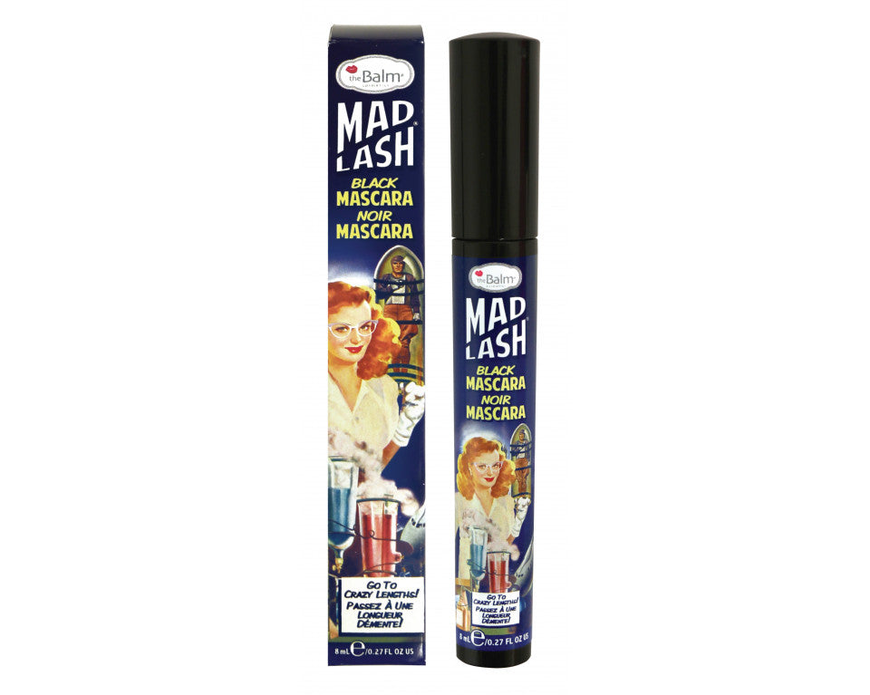 MAD LASH - MASCARA BLACK CURVED WAND 8ML THEBALM