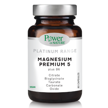 Power Health Platinum Range Magnesium Premium 5 60 Κάψουλες