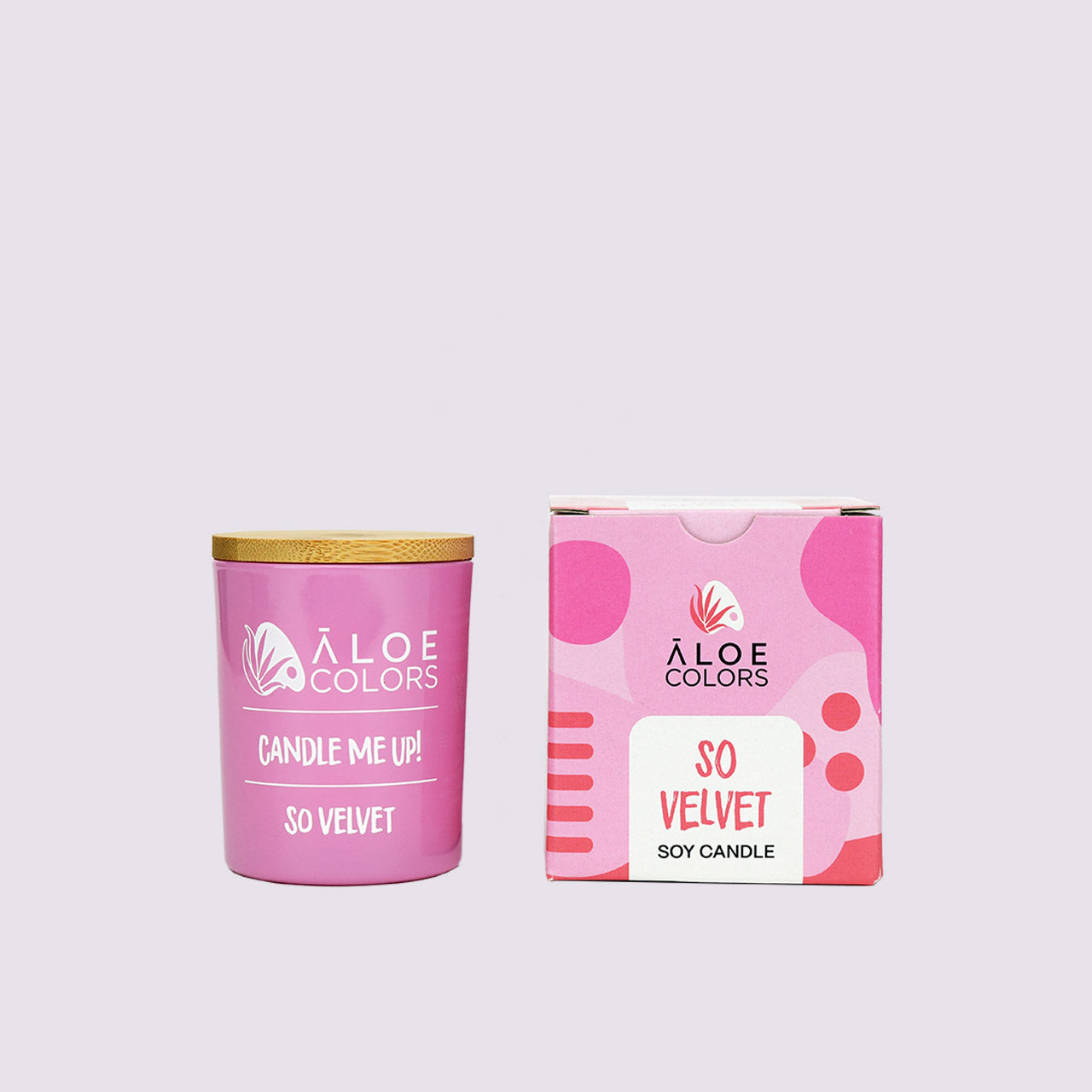 Aloe+ Colors Scented Soy Candle So Velvet 150 gr