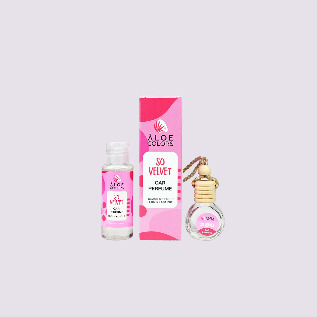 Aloe+ Colors Car Parfume So Velvet Αρωματικό Αυτοκινήτου Πούδρα 30ml
