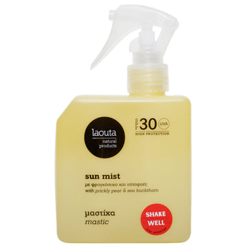 Laouta Mastic Sun Mist Αντηλιακό Spray Προσώπου & Σώματος SPF30 200ml