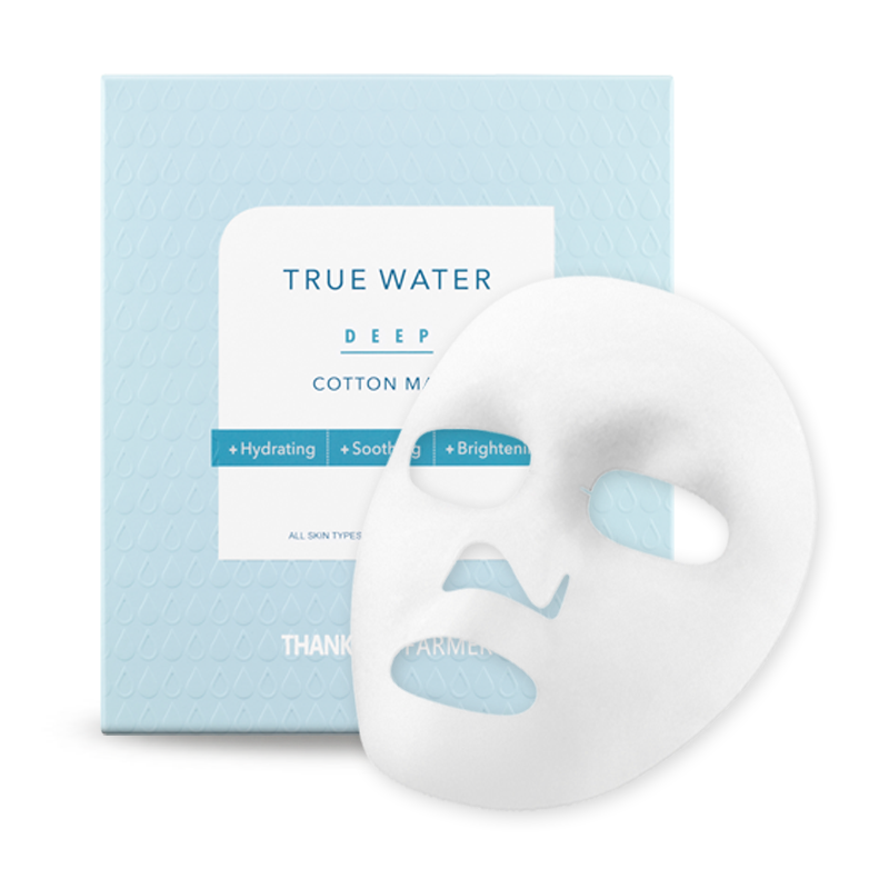 Thank You Farmer True Water Deep Cotton Κρεμώδης Μάσκα Προσώπου για Ενυδάτωση 25ml