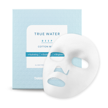 Thank You Farmer True Water Deep Cotton Κρεμώδης Μάσκα Προσώπου για Ενυδάτωση 25ml