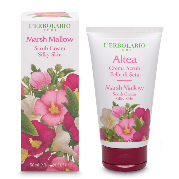 L' Erbolario Altea Marsh Mallow Scrub σώματος για μεταξένια επιδερμίδα Altea 150ml