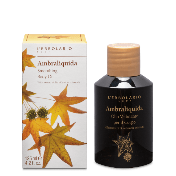 L' Erbolario Ambraliquida Smoothing Λάδι Σώματος για Αντιγήρανση 125ml