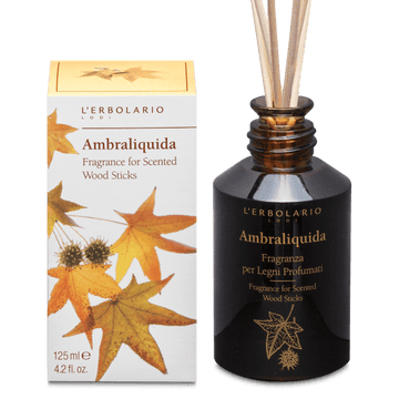 L' Erbolario Αρωματικό χώρου με ξύλινα στικς Ambraliquida 125ml