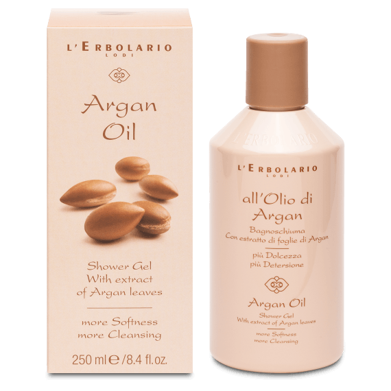 L' Erbolario Al Olio di Argan Bagnoschiuma Αφρόλουτρο σε Gel για Ξηρό Δέρμα 250ml