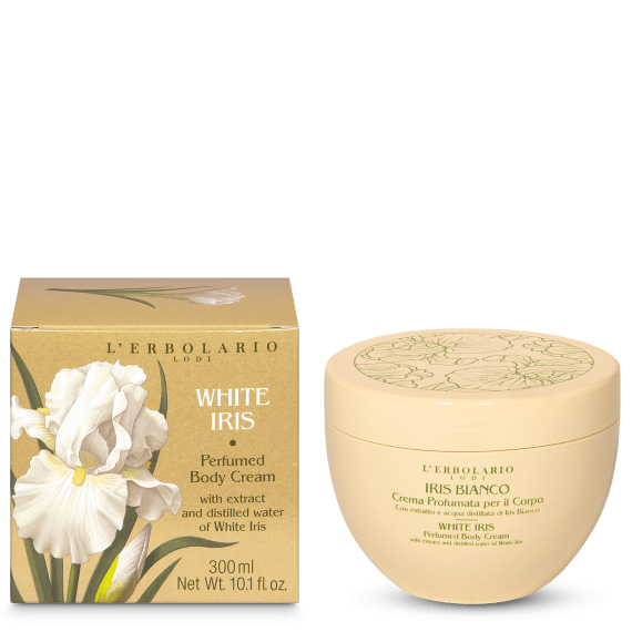 L' Erbolario Iris Bianco Ενυδατική Κρέμα Σώματος 300ml