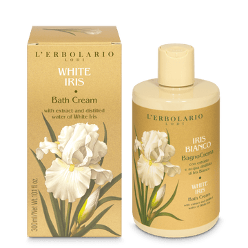 L' Erbolario Iris Bianco Κρεμώδες Αφρόλουτρο 300ml
