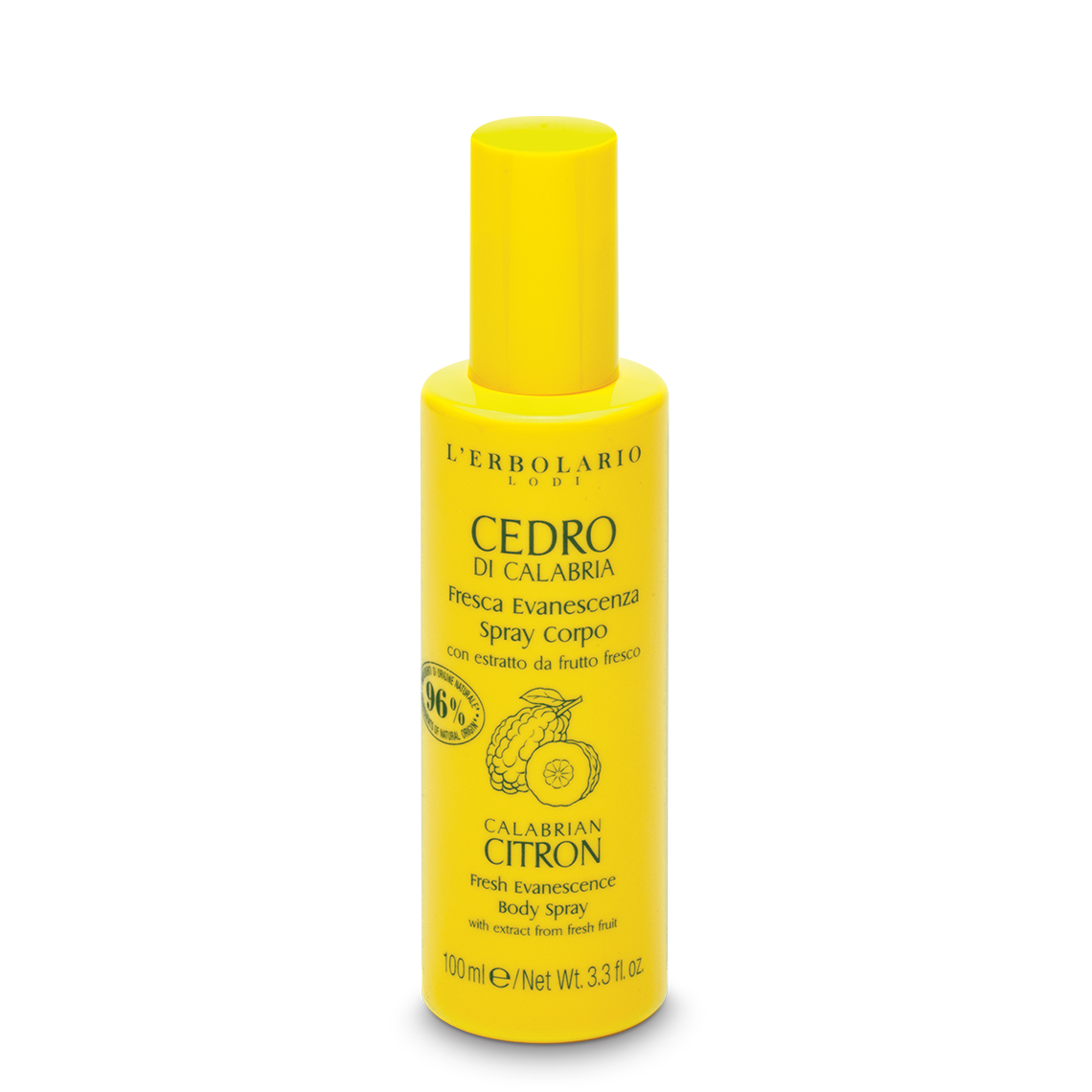 L'Erbolario Cedro Di Calabria Spray Ενυδατικό Έλαιο Σώματος 100ml