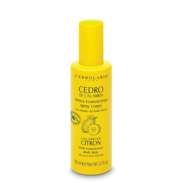 L'Erbolario Cedro Di Calabria Spray Ενυδατικό Έλαιο Σώματος 100ml