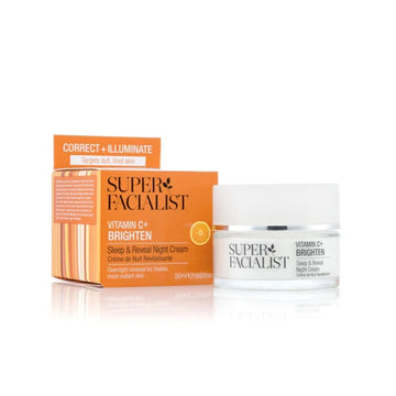 Super Facialist Vitamin C+ Brighten Sleep & Reveal Night Cream 50ml