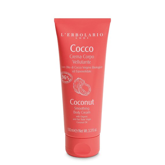 L' Erbolario Cocco Crema Corpo Vellutante Ενυδατική Κρέμα Σώματος 100ml