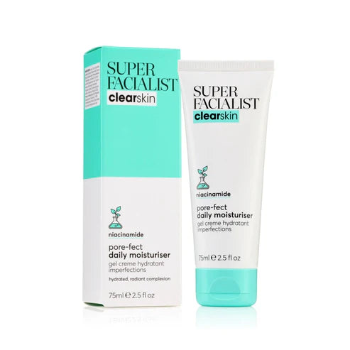 Super Facialist Clear Skin Pore-Fect Daily Moisturiser 75ml