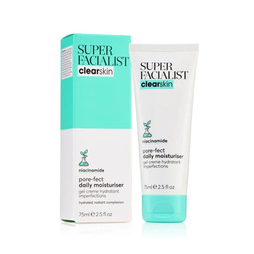 Super Facialist Clear Skin Pore-Fect Daily Moisturiser 75ml