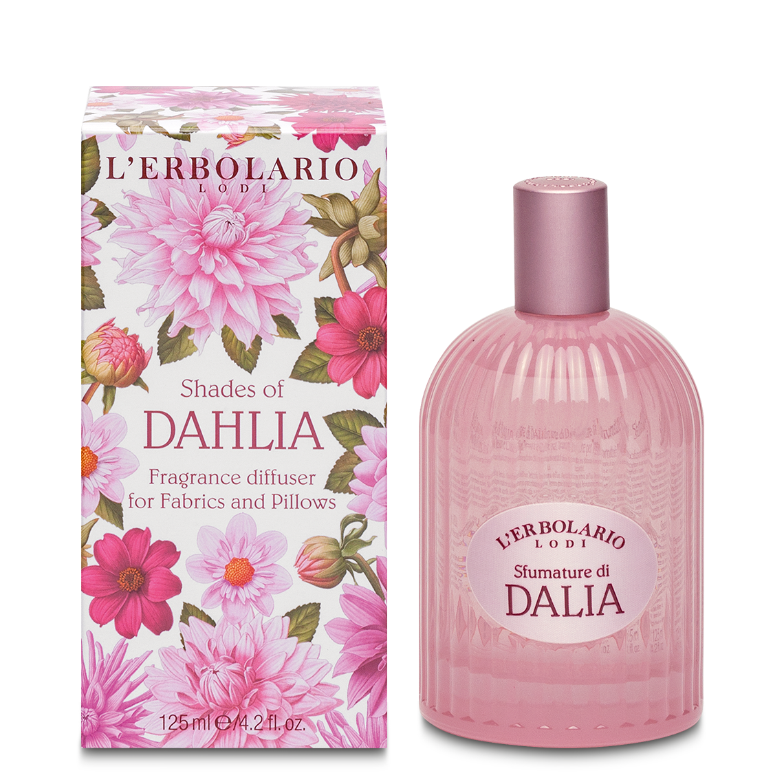 L'Erbolario Αρωματικό spray για το χώρο και τα υφάσματα Sfumature di Dalia 125ml