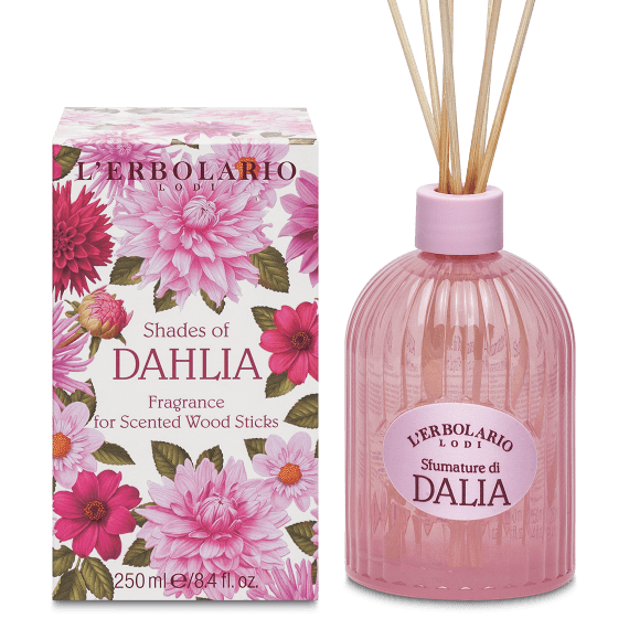 L' Erbolario Αρωματικό χώρου με ξύλινα στικς Sfumature di Dalia 250ml