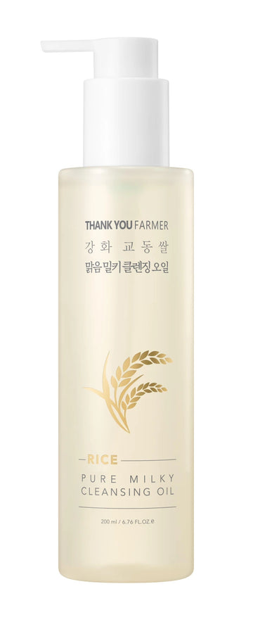 Thank You Farmer Rice Pure Milky Cleansing Oil 200ml
