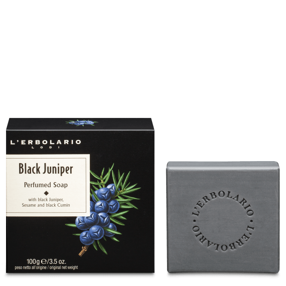 L' Erbolario Αρωματικό Σαπούνι Ginepro Nero 100 gr