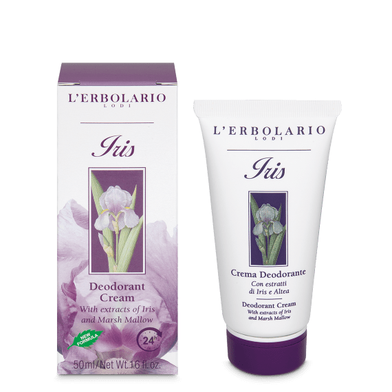 L' Erbolario Iris Γυναικείο Αποσμητικό σε Κρέμα με εκχυλισματα Ιριδας και αλθαιας 50ml