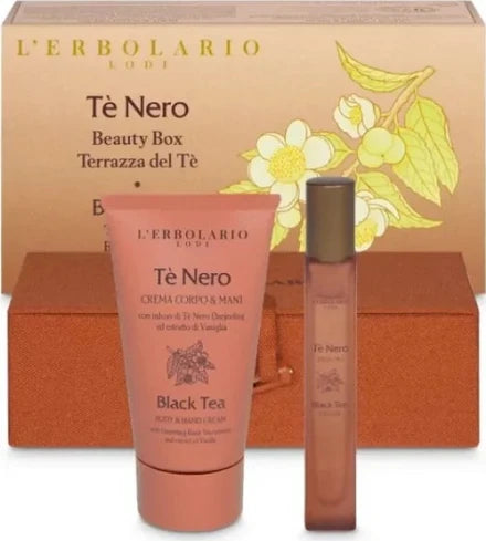 L' Erbolario Black Tea Parfum 10ml + Body Cream 75ml