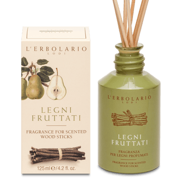 L' Erbolario Αρωματικό χώρου με ξύλινα στικς Legni Fruttati 125ml