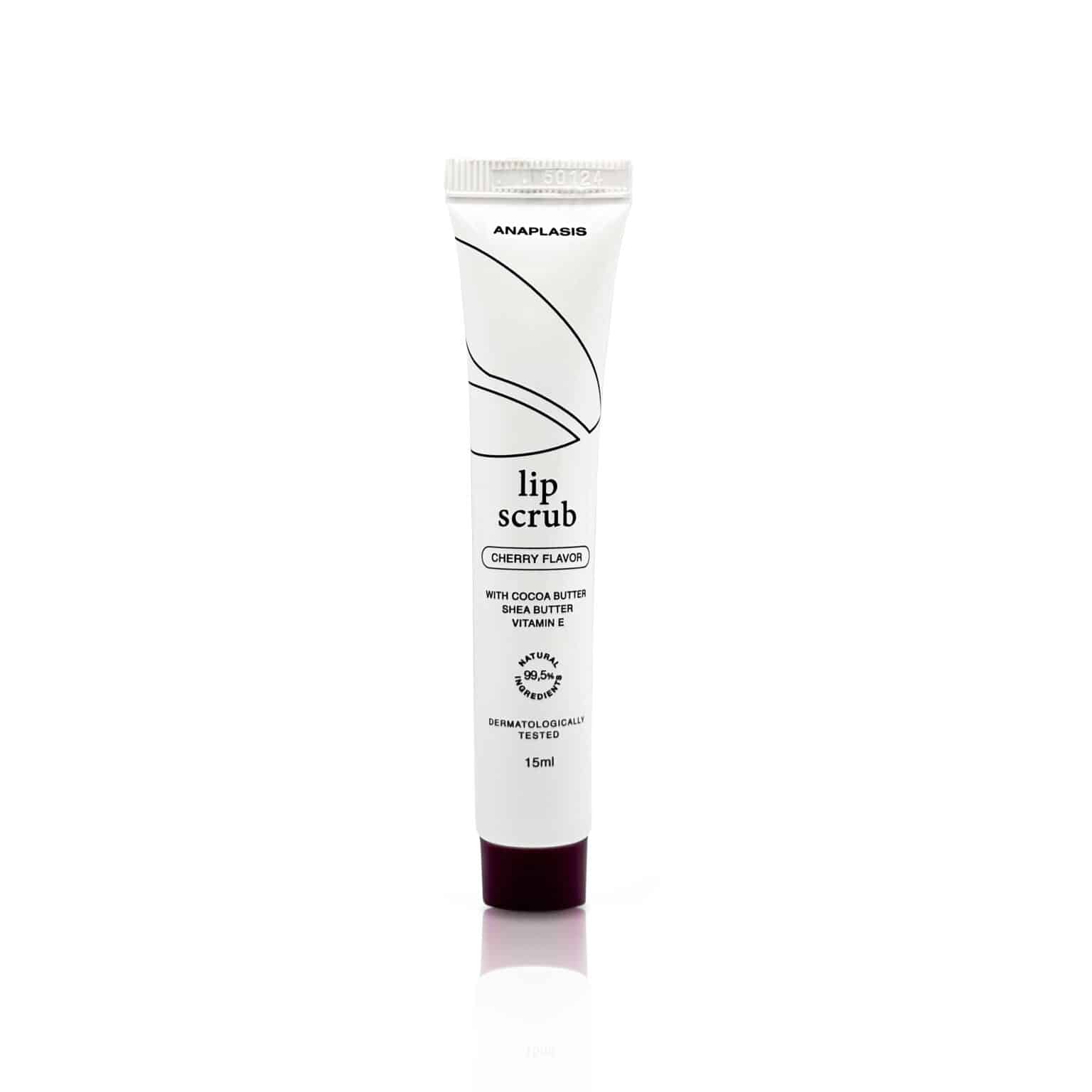 Anaplasis Cherry Lip Scrub Προσώπου για Αναζωογόνηση 15ml