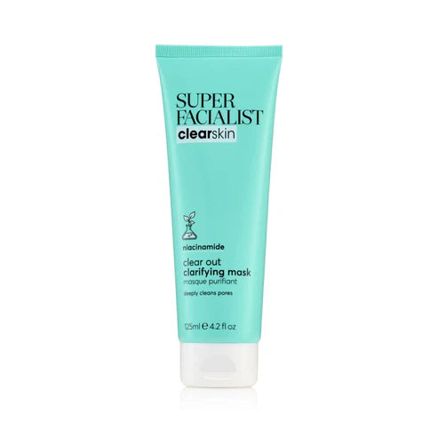 Super Facialist Superfacialist Clear Skin Out Clarifying Κρεμώδης Μάσκα Προσώπου για Ακμή με Άργιλο 125ml